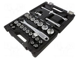 Wrench-set | 6-angles,socket spanner | 1/2" | Beta Worker | 25pcs.