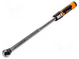 Wrench: torque | 600mm | 60÷300Nm | Holder: square | 1/2" | ZERO-RESET