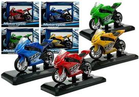 Žaidimų zona | PC | Konsolės | Priedai // Žaislai ir žaidimai vaikams // Sportowy Motocykl z Dźwiękami 1:18 4 Kolory
