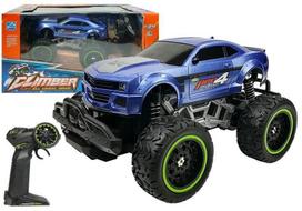 Žaidimų zona | PC | Konsolės | Priedai // Radijo valdomi žaislai ir priedai // Auto Zdalnie Sterowane R/C 6.5 km/h Wysokie Koła Niebieskie