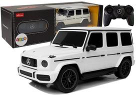 Žaidimų zona | PC | Konsolės | Priedai // Radijo valdomi žaislai ir priedai // Auto Mercedes AMG G63 Samochód Zdalnie Sterowany RC Biały 1:24