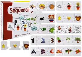 Žaidimų zona | PC | Konsolės | Priedai // Edukaciniai žaislai | Interaktyvūs | Kūrybiški | Meniški // Puzzle Edukacyjne Układanka Nauka 10 Połączeń