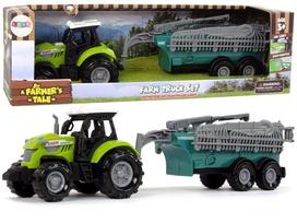 Žaidimų zona | PC | Konsolės | Priedai // Žaislai ir žaidimai vaikams // Traktor Rolniczy z Opryskiwaczem Farma Dźwięk Zielony