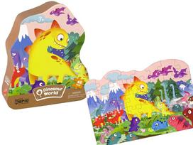 Žaidimų zona | PC | Konsolės | Priedai // Edukaciniai žaislai | Interaktyvūs | Kūrybiški | Meniški // Puzzle Dinozaur Wulkan 48 Elementów