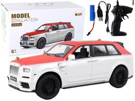 Žaidimų zona | PC | Konsolės | Priedai // Radijo valdomi žaislai ir priedai // Auto R/C 1:20 Biało-Czerwone Samochód Pilot