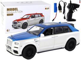 Žaidimų zona | PC | Konsolės | Priedai // Radijo valdomi žaislai ir priedai // Auto R/C 1:20 Biało-Niebieskie Zdalnie Sterowane