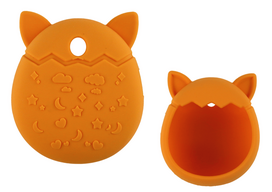 Žaidimų zona | PC | Konsolės | Priedai // Žaislai ir žaidimai vaikams // Etui Na Tamagotchi Pomarańczowy Case Silikonowy