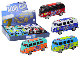Žaidimų zona | PC | Konsolės | Priedai // Žaislai ir žaidimai vaikams // Camper Bus 1:32 Metalowy Światła Dźwięki Napęd Otwierane Drzwi