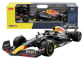 Žaidimų zona | PC | Konsolės | Priedai // Radijo valdomi žaislai ir priedai // Auto Rastar Wyścigówka Red Bull RB181 Bolid F1 RC Granatowy 1:12