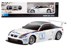 Žaidimų zona | PC | Konsolės | Priedai // Radijo valdomi žaislai ir priedai // Auto Sportowe BMW M3 GT2 Samochód Zdalnie Sterowany RC Białe 1:24