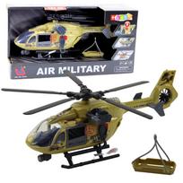 Žaidimų zona | PC | Konsolės | Priedai // Žaislai ir žaidimai vaikams // Helikopter Wojskowy Militarny Hak Nosze Światła Dźwięki 1:14