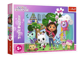 Žaidimų zona | PC | Konsolės | Priedai // Edukaciniai žaislai | Interaktyvūs | Kūrybiški | Meniški // Puzzle - 100 - Koci Domek Gabi - Trefl 16464