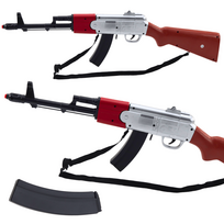 Žaidimų zona | PC | Konsolės | Priedai // Žaislai ir žaidimai vaikams // Karabin Strzelba Rekwizyt Pasek Na Ramię Brązowy Dźwięki 65cm
