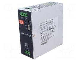 Power supply: switching | for DIN rail | 480W | 24VDC | 0÷20A | OUT: 1