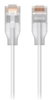 Ubiquiti UACC-Cable-Patch-EL-3M-W networking cable Translucent, White Cat6