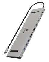 IcyBox docking station USB-C -> HDMI/VGA/USB-A/USB-C/3.5mm