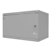 Stalflex Stovo Spintelė 19" 6U  350mm  Metalinės durys  Pilka S-RC19-6U-350MG