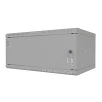 Stalflex Stovo Spintelė 19" 4U  350mm  Metalinės durys  Pilka S-RC19-4U-350MG
