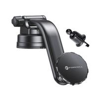 Pieštukas Forcell  Magnetic car phone holder Forcell F-Grip MagLuxe windshield / dashboard / air vent black