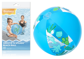 Siurbliai // Baseino siurbliai su filtru // Dmuchana Piłka Niebieska 51cm  Bestway 31036