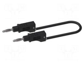 Test lead | 70VDC | 33VAC | banana plug 4mm,both sides | Len: 1m
