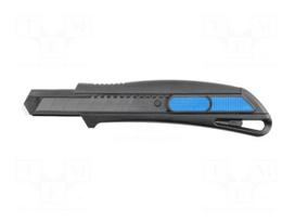 Knife | carton,textiles,universal | 18mm | Handle material: ABS