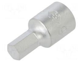 Socket: hex key-bit | hex key | HEX 6mm | 1/4"