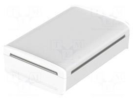 Enclosure: desktop | BoVersa | X: 120mm | Y: 170mm | Z: 52mm | white
