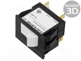 Circuit breaker | 8A | TA45 | Leads: connectors | Button marking: O-I