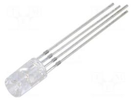 LED | RGB | 5mm | 120° | Front: recessed | -30÷85°C | Variant: tricolour
