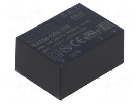 Converter: AC/DC | 4W | Uin: 80÷264VAC,113÷373VDC | Uout: 12VDC | 78%