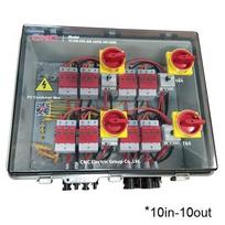 PV atjungimo skydelis, DC 10in-10out, IP66