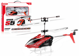 Žaidimų zona | PC | Konsolės | Priedai // Radijo valdomi žaislai ir priedai // Zdalnie Sterowany Helikopter S5 SYMA RC Czerwony
