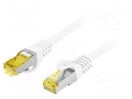 Patch cord | S/FTP | Cat 6a | RJ45 plug,both sides | stranded | Cu | 10m