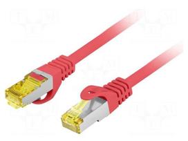 Patch cord | S/FTP | Cat 6a | RJ45 plug,both sides | stranded | Cu | 10m