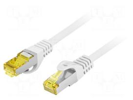 Patch cord | S/FTP | Cat 6a | RJ45 plug,both sides | stranded | Cu | 15m