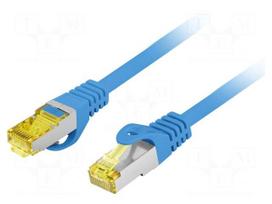 Patch cord | S/FTP | Cat 6a | RJ45 plug,both sides | stranded | Cu | 20m