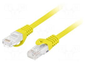 Patch cord | U/UTP | Cat 6 | RJ45 plug,both sides | stranded | Cu | 1m