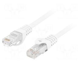 Patch cord | U/UTP | Cat 6 | RJ45 plug,both sides | stranded | Cu | 1.5m