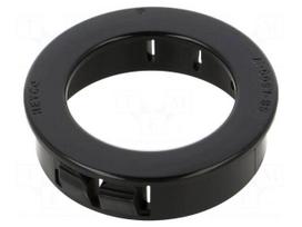Grommet | Ømount.hole: 38.1mm | Øhole: 26.97mm | black | UL94V-2