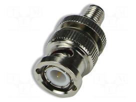 Adapter | BNC plug,SMA socket | 50Ω | 4GHz