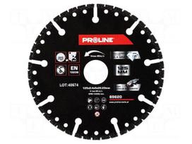 Cutting diamond wheel | Ø: 125mm | Disc thick: 2.4mm | 22.23mm