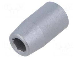 Adapter | hexagonal | 1/4" | square | 1/4"
