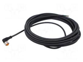 Cable: for sensors/automation | PIN: 5 | M12 female | angled | 10m