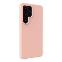 Nugarėlės dėklai Evelatus Samsung Galaxy S25 Ultra Premium Magnetic Soft Touch Silicone Case Pink Sand
