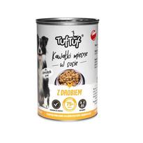 TUF TUF Chunks in gravy with poultry - wet dog food - 415g