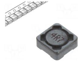 Inductor: wire | SMD | 4.7uH | 3.5A | R: 48mΩ | ±20% | 7.3x7.3x3.4mm