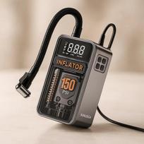 Portable Smart Air Pump iKaku KSC-1154 — portable electric inflator, compact rechargeable unit