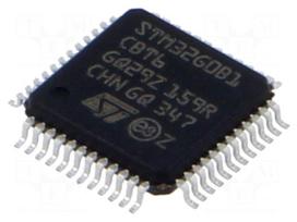 IC: STM32 ARM microcontroller | 64MHz | LQFP48 | 1.7÷3.6VDC | STM32G0
