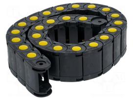 Cable chain | MEDIUM | Bend.rad: 100mm | L: 1000mm | Int.height: 31mm